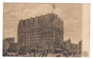 Hotel Iroquois, Buffalo, NY. H.L. Woehler, German made card