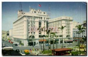 usa Old Postcard San Diego California US Grand hotel and Plaza