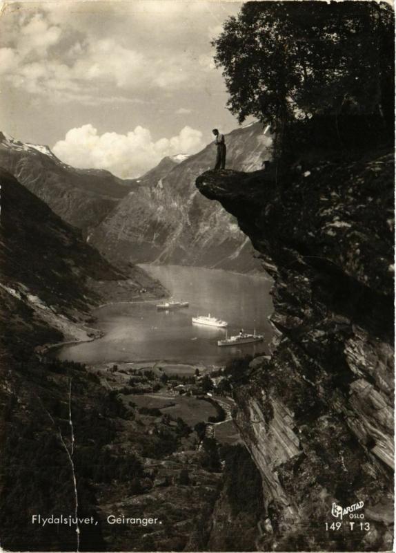 CPM AK Geiranger Flydalsjuvet NORWAY (829348)