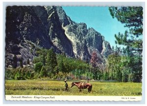 Vintage Zumwalt Meadows King Canyon Park Postcard 7GE