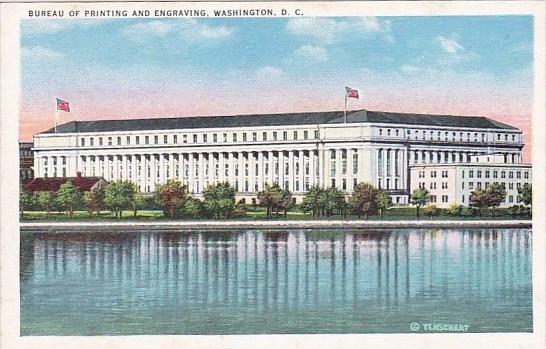 Bureau Of Printing And Engraving Washington D C