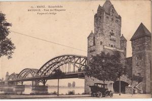 BF17212 kaiserbrucke mayence car mainz germany front/back image
