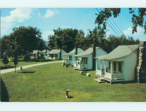 Unused Pre-1980 ROCK GARDEN MOTEL Rutland Vermont VT s4535