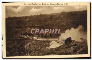 Old Postcard The Wood Fights Caures February 1916 Militaria