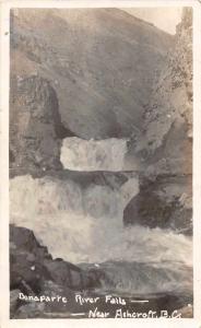 Ashcroft British Columbia Canada Bonaparre River Falls Real Photo PC J71448