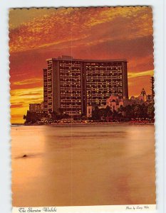 Postcard The Sheraton Waikiki, Honolulu, Hawaii