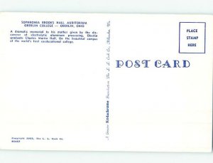 Chrome COLLEGE SCENE Oberlin Ohio OH AG7484