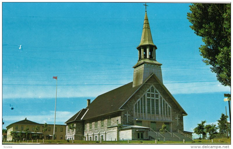 Ste. Agnes Church And Presbytery, DONNACONA, Quebec, Canada, 40-60´s