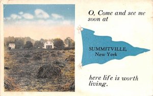 Greetings From Summitville, New York  