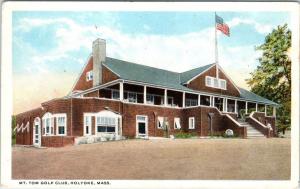 HOLYOKE, MA Massachusetts   MT TOM GOLF CLUB    c1910s     Postcard