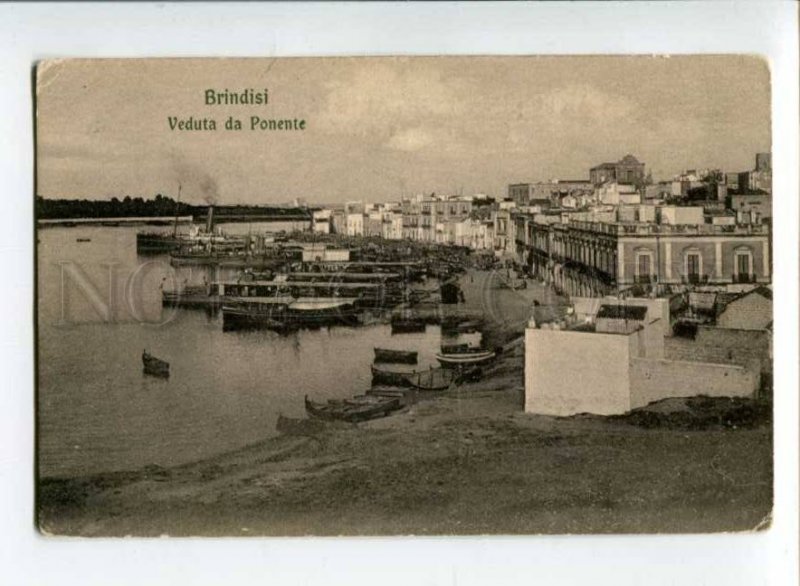 299681 ITALY BRINDISI Veduta da Punente Vintage postcard