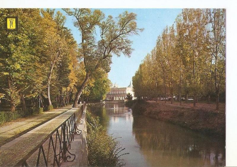 Postal 040947 : Aranjuez. La ria de la Isla y Palacio