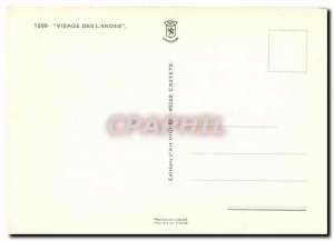 Postcard Modern Face Landes