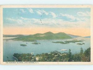 W-Border THE HUNDRED ISLANDS AREA Adirondacks - Lake George New York NY F4105