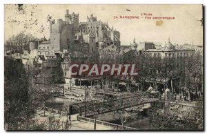 Old Postcard L & # 39Aude Narbonne Panoramic