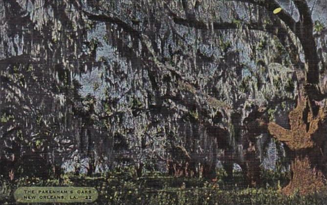 Louisiana New Orleans The Pakenham's Oaks 1949