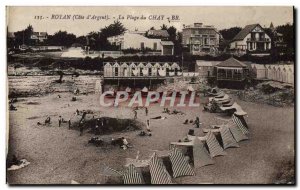 Old Postcard Royan La Plage Du Chay