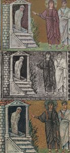 Ravenna Resurrezione Di Lazzaro 3x Italian Mummy Postcard s