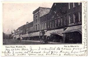 Opera House, Westfield PA