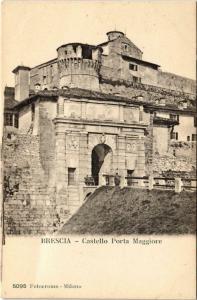 CPA Brescia Castello Porta Maggiore ITALY (802554)