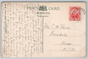 Bermuda Paget From Fort Hamilton Postcard B46