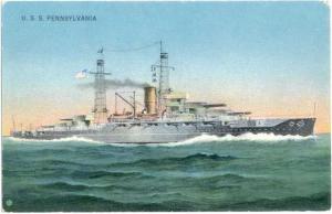 D/B U.S.S. Pennsylvania Battleship