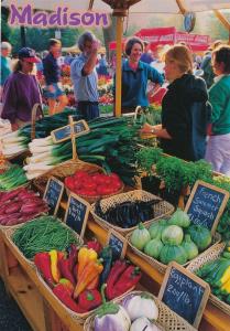 Madison WI, Wisconsin - Produce at Farmer's Market in Capitol Square