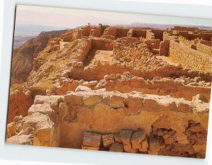 Postcard The Store Houses After Being Uncovered, Massada, Israel