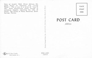 Postcard Jacob's Well Living Water Prince Of Peace Memorial Silver Springs