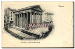 Old Postcard Vienna Temple of Augustus and Livia