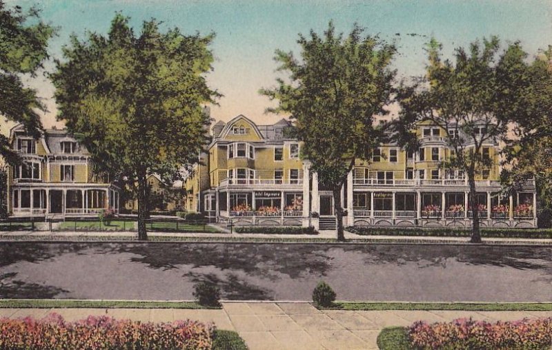 Postcard Hotel Edgemere + Cottages East Orange NJ