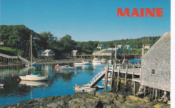 Maine Quiet Harbor