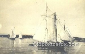 Real Photo - Sailboat Unused 