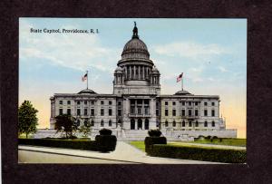 RI State Capitol Capital Providence Rhode Island Postcard