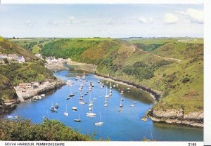 Wales Postcard - Solva Harbour - Pembrokeshire   AB2486