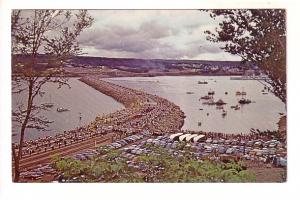 Opening of the Canso Causeway, 1955 Nova Scotia, Photo Abbass Studio