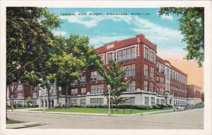 Michigan Kalamazoo Central High School 1933