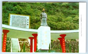 Statue of Tien siang Wen TAIWAN Postcard