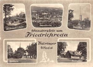 BG115 friedrichroda thuringer wald    CPSM 14x9.5cm germany