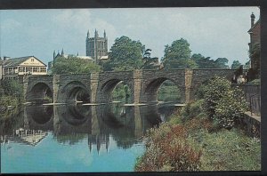 Herefordshire Postcard - Bridge and Cathedral, Hereford  MB571