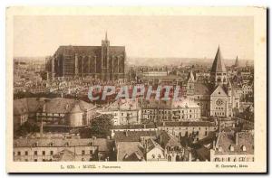 Old Postcard Metz Panorama