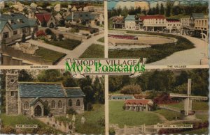 Norfolk Postcard - Great Yarmouth Model Village. Posted  RS28736
