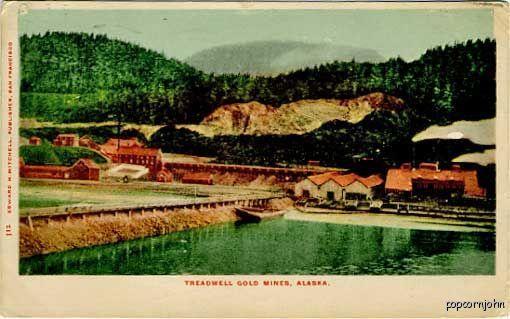 Treadwell Gold Mines AK Alaska 1906 Postcard