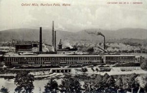 Oxford Mills in Rumford Falls, Maine