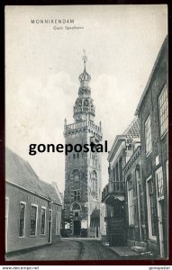 dc1363 - NETHERLANDS Monnikendam 1910s Oude Speeltoren