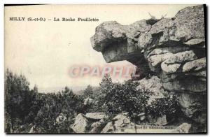 Old Postcard Milly La Roche puff