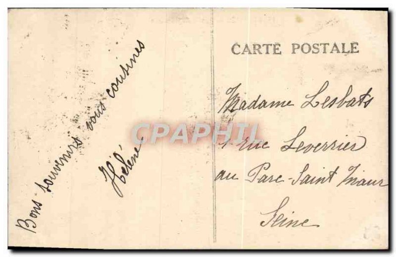 Postcard Old Lycee Limoges Gay Lussac