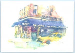 NEW YORK CITY, NY ~ Advertising MR. BIGGS BAR & GRILL  4x6 Rack Postcard