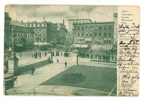 MA - Worcester. Harrington Corner ca 1905