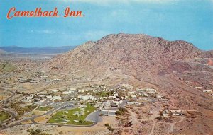 CAMELBACK INN Scottsdale, Arizona Bird's Eye View ca 1960s Vintage Postcard